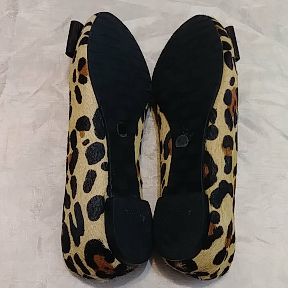 Kate Spade Tula Leopard Hair Flats - Picture 5 of 5